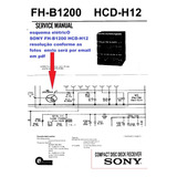 Esquema Sony Fh B1200 Fhb1200 Hcd