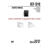 Esquema Sony Icfs10 Icf S10 Icfs 10 Em Pdf