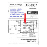 Esquema Sony Xr 3307 Xr3307 Em Pdf Alta Reslolução
