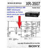 Esquema Sony Xr 3507 Xr3507 Em Pdf Alta Reslolução