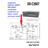Esquema Sony Xr C2607 Xrc2607 Xrc