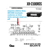 Esquema Sony Xr c500 Xrc500 Xrc500rds