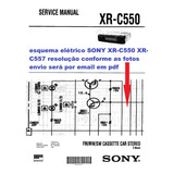 Esquema Sony Xr C557 Xrc557 Xr