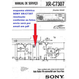 Esquema Sony Xr C7307 Xrc7307 Xrc