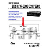 Esquema Sony Xr3200 Xr 3200 Alta