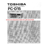 Esquema Tape Deck Toshiba Pc D15