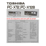 Esquema Tape Deck Toshiba Pcx12b Pcx12