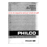 Esquema Toca Discos Philco Ptt50 Ptt 50 Via Email