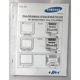 Esquemario Antigo De Monitores Crt Samsung Eltec Cod 435