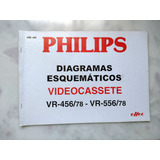 Esquemario Antigo Video Cassete Philips Vr 456 E Vr 556