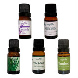 Essencias Aromatizantes Concentradas Premium Kit 5 Unid 10ml