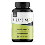 Essential D3 Vitamina D K2 synergy 30 Cápsulas