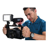 Estabilizador Cage Gaiola Dslr Suporte Canon Nikon
