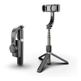 Estabilizador De Telefone Celular Gimbal L08 Bluetooth Tripo