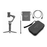Estabilizador Dji Osmo Mobile Se Versão Combo tripé Bolsa Cor Cinza