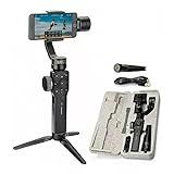 Estabilizador Smartphone Android Ios Celular Portátil Gimbal Cor Preto