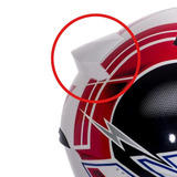 Estabilizador Traseiro Capacete Ebf New Spark E0x