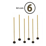 Estaca De Agilidade Com Base 1 60 Mt Kit 06 Unid Rythmoon