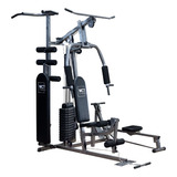 Estação Completa Musculação 90kg Anilhas Preto Wct Fitness