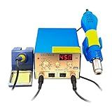 Estação De Retrabalho 2 Em 1 Para Remoção De Solda E Reparo Em Telefone Celular Aida Modelo 886d 110v