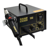 Estacao De Retrabalho Smd Hikari Hk850 Pro 1 Ano Garantia Antiestática Bomba A Vácuo Blindada Temperatura 100 c 480 c