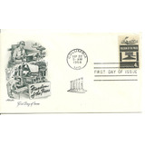 Estados Unidos Usa Envelope 1 Dia 1958 Freedom Press