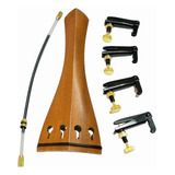 Estandarte Violino 4 4 Boxwood Hill 02 Fixos Gold E Rabicho