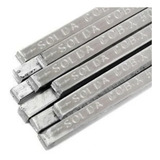 Estanho Solda 50x50 Barra Vareta Verga 1000g 1kg Cobix