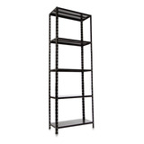 Estante 5 Prateleiras Aço Reforçado Livros Brinquedo Cozinha