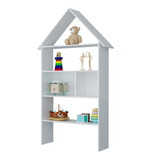 Estante Casinha Infantil Organizadora 4 Prats Candy L03 Bco