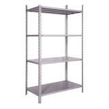 Estante De Aço 60cm Industrial Reforçada 540kg 4 Bandejas