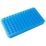 Estante Dupla Face Para 96 Microtubos Azul