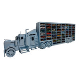 Estante Em Mdf Com 56 Nichos Carreta Escala 1 64 Hot