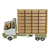 Estante Em Mdf Para 28 Nichos C Acrílico Promoção