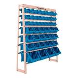 Estante Gaveteiro 49 Gavetas N 3 5 7 12333a Presto Cor Azul
