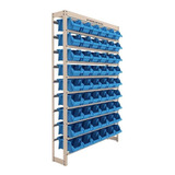Estante Gaveteiro Com 54 Gavetas N 5 Azul 4301 Presto