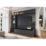 Estante Home Para Tv Até 50 Polegadas 1 Porta De Vidro Wt
