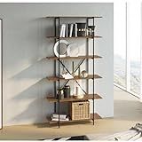 Estante Industrial 6 Prateleiras Tube Artesano Vermont Preto