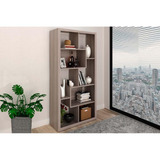 Estante Livreiro Casal E1712 C 2 Nichos 78x159cm Carvalho 