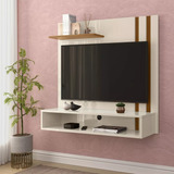 Estante Livro Painel Suspenso Para Tv 32 Light Cores