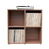 Estante Modular 4 Nichos Para Discos LPs De Vinil Square 4