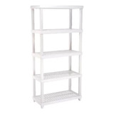 Estante Modular Plástica 5 Prateleiras Câmara Fria Até 250kg