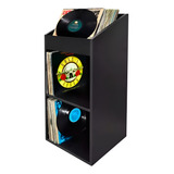 Estante Organizadora Discos Vinil Capacidade 200 300un Preto