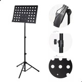 Estante Partitura Maestro Pedestal Dobrável Apoiador Tripé