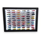 Estante Porta Hot Wheels P 66 Carrinhos Mdf Pintado Luminoso