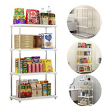 Estante Prateleira Modular Multiuso 4 Andares Organizador