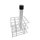 Estante Rack 12 Furos Tubo Ensaio 20mm Ferro Zincado Arame Sku RIC33 1220