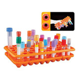 Estante Rack Em Abs C Ventosa P 50 Tubos