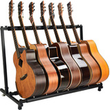 Estante Suporte Rack 7 Instrumentos Chão Guitarra Violão