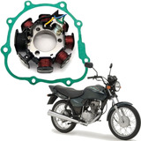 Estator Com Bobina junta Magneto Honda Cg Titan 125 2002